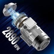 2.2KW Electric Motor 2890 rpm, AC 400V 4.7A, 90L, B3 Frame, Air Compressor Motor 3-Phase, 24mm Keyed Shaft, V952-TYJLIECDJ300ILW2HV8