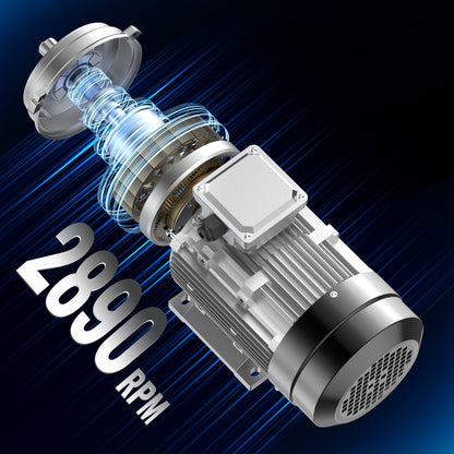 2.2KW Electric Motor 2890 rpm, AC 400V 4.7A, 90L, B3 Frame, Air Compressor Motor 3-Phase, 24mm Keyed Shaft, V952-TYJLIECDJ300ILW2HV8