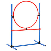 Dog Agility Training Equipment, 5 PCS Set with Adjustable High Hurdles,6 Weave Poles, Tunnel, Jump Ring, V952-TYKMJKCTJJCKQMHUSV0