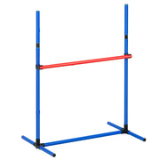 Dog Agility Training Equipment, 5 PCS Set with Adjustable High Hurdles,6 Weave Poles, Tunnel, Jump Ring, V952-TYKMJKCTJJCKQMHUSV0