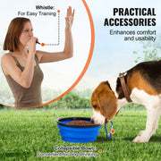 Dog Agility Training Equipment, 4 PCS Set with Adjustable High Hurdles,6 Weave Poles,Jump Ring,Square Pause V952-TYKMJKCTJJCKST31JV0