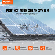 8in x 100ft Solar Panel Bird Guard Critter Guard Roll Kit 100pcs Fasteners V952-TYNDCBBHWTZ8P9JXNV0