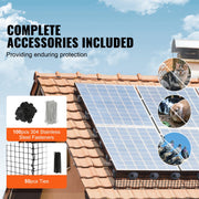 8in x 100ft Solar Panel Bird Guard Critter Guard Roll Kit 100pcs Fasteners V952-TYNDCBBHWTZ8P9JXNV0