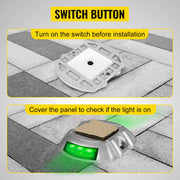 8-Pack Solar Driveway Light LED Road Markers Green for Garden Pathway V952-TYNDD8JTGN0000001V0