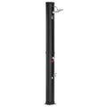 Outdoor Solar Heated Shower, 35L Poolside Shower Kit with Shower Head and Foot Shower Tap, Double Buckle Fast V952-TYNLYQHSPVCLT705AV0