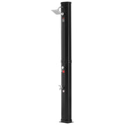 Outdoor Solar Heated Shower, 35L Poolside Shower Kit with Shower Head and Foot Shower Tap, Double Buckle Fast V952-TYNLYQHSPVCLT705AV0