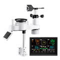 7-in-1 Wi-Fi Weather Station with APP, 190.5 mm VA Display, Wireless Solar Powered Outdoor Sensor, Rain V952-TYNQXZWIFI7586OBK001V3