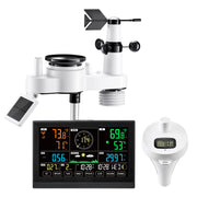 7-in-1 Wi-Fi Weather Station with APP, 190.5 mm Display, Wireless Solar Powered Outdoor Sensor, with Pool V952-TYNQXZWIFI75Q7O2N001V3