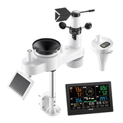 7-in-1 Wi-Fi Weather Station with APP, 190.5 mm Display, Wireless Solar Powered Outdoor Sensor, with Pool V952-TYNQXZWIFI75Q7O2N001V3