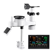 7-in-1 Wireless Weather Station, 190.5 mm VA Display, Solar Powered Outdoor Sensor, Rain Gauge, Indoor V952-TYNQXZWX75AA08QNY001V3