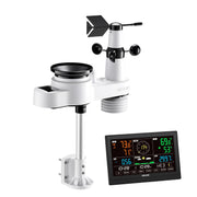 5-in-1 Wireless Weather Station, 190.5 mm VA Display, Solar Powered Outdoor Sensor, Rain Gauge, Indoor V952-TYNQXZWX75AACKCYU001V3