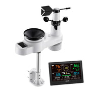 5-in-1 Wireless Weather Station, 190.5 mm VA Display, Solar Powered Outdoor Sensor, Rain Gauge, Indoor V952-TYNQXZWX75AACKCYU001V3