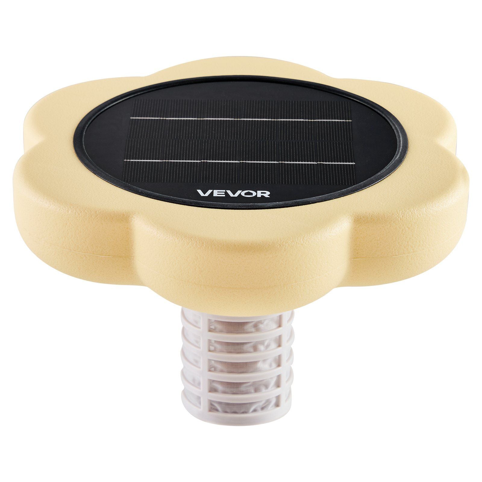 Solar Pool Ionizer, Petal Copper Pool Ionizer Up to 170343 L, Floating Automatic Water Cleaner and Purifier, V952-TYNYCLZFSQDHQ59ZZ001V0