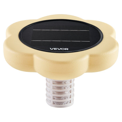 Solar Pool Ionizer, Petal Copper Pool Ionizer Up to 170343 L, Floating Automatic Water Cleaner and Purifier, V952-TYNYCLZFSQDHQ59ZZ001V0