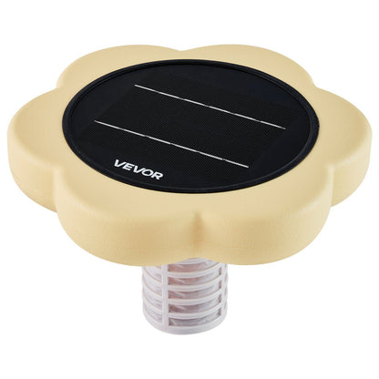 Solar Pool Ionizer, Petal Copper Pool Ionizer Up to 170343 L, Floating Automatic Water Cleaner and Purifier, V952-TYNYCLZFSQDHQ59ZZ001V0