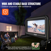 Inflatable Movie Screen, 14 FT Inflatable Projector Screen for Outside with Blower and Carrying Bag, V952-TYPM20CQSCQSN09WYV3