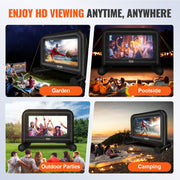 Inflatable Movie Screen, 14 FT Inflatable Projector Screen for Outside with Blower and Carrying Bag, V952-TYPM20CQSCQSN09WYV3