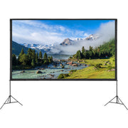 Projector Screen with Stand, 150 inch 16:9 4K 1080 HD Outdoor Movie Screen with Stand, Wrinkle-Free V952-TYPM20ZJSLJ18YCEZV0