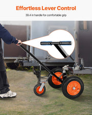 Trailer Dolly, 1000lbs Tongue Weight Capacity, Carbon Steel Trailer Mover with 2 inch Ball, 14 inch Pneumatic V952-TYSDQYC1000BJMKIYV0
