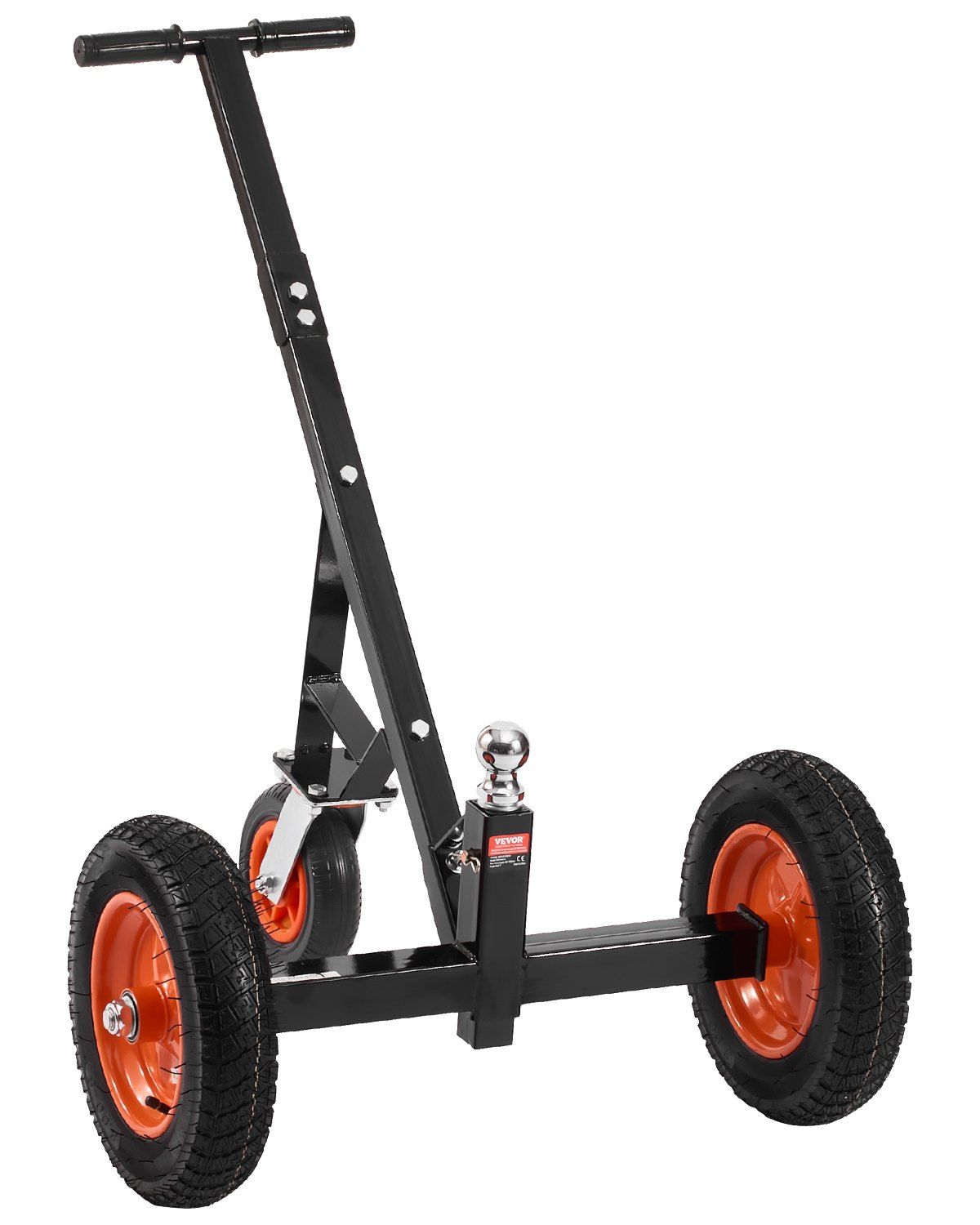 Trailer Dolly, 1000lbs Tongue Weight Capacity, Carbon Steel Trailer Mover with 2 inch Ball, 14 inch Pneumatic V952-TYSDQYC1000BJMKIYV0