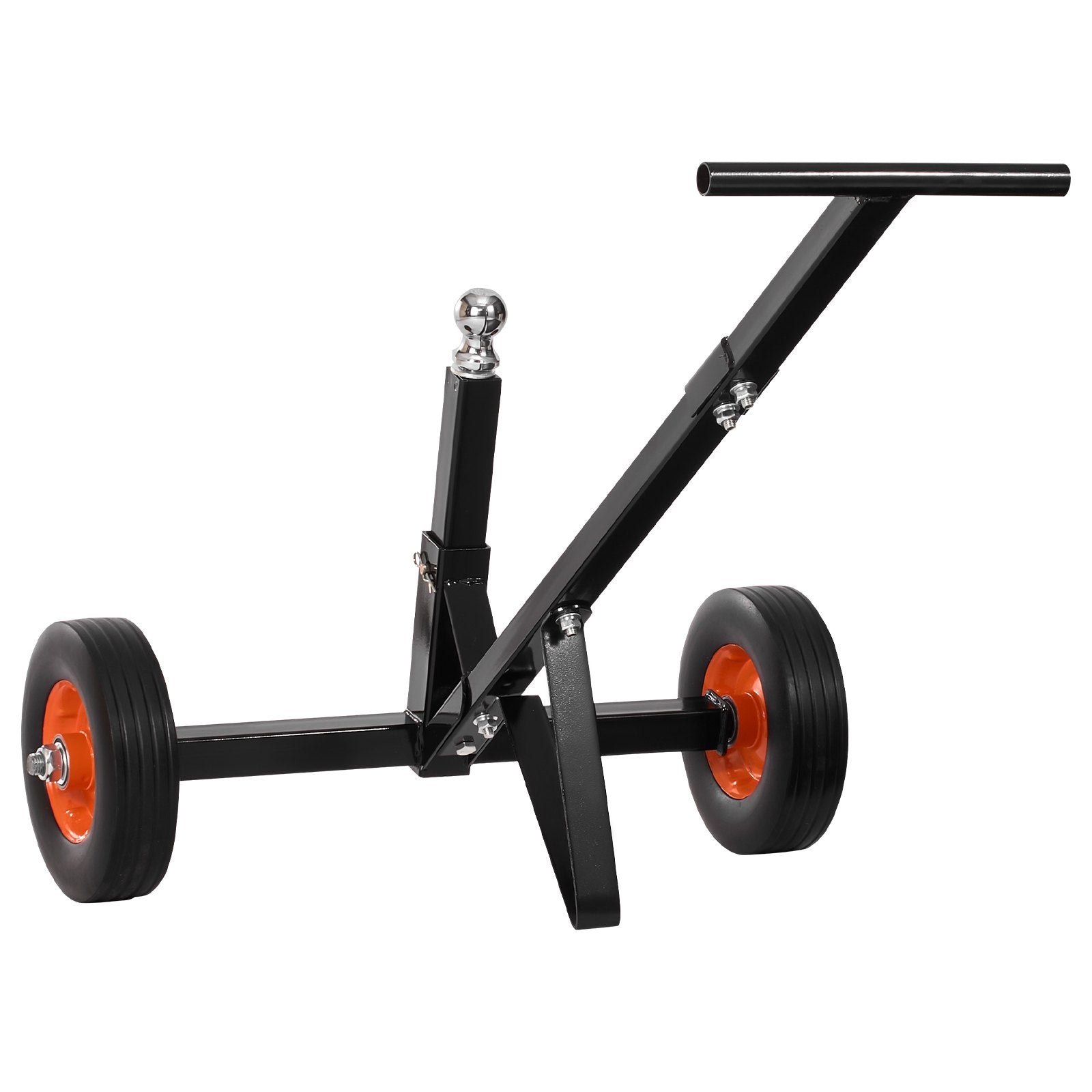 Trailer Dolly, 600lbs Tongue Weight Capacity, Carbon Steel Trailer Mover with 1-7/8 in Hitch Ball and 10 in V952-TYSDQYC600BHGRGNOV0