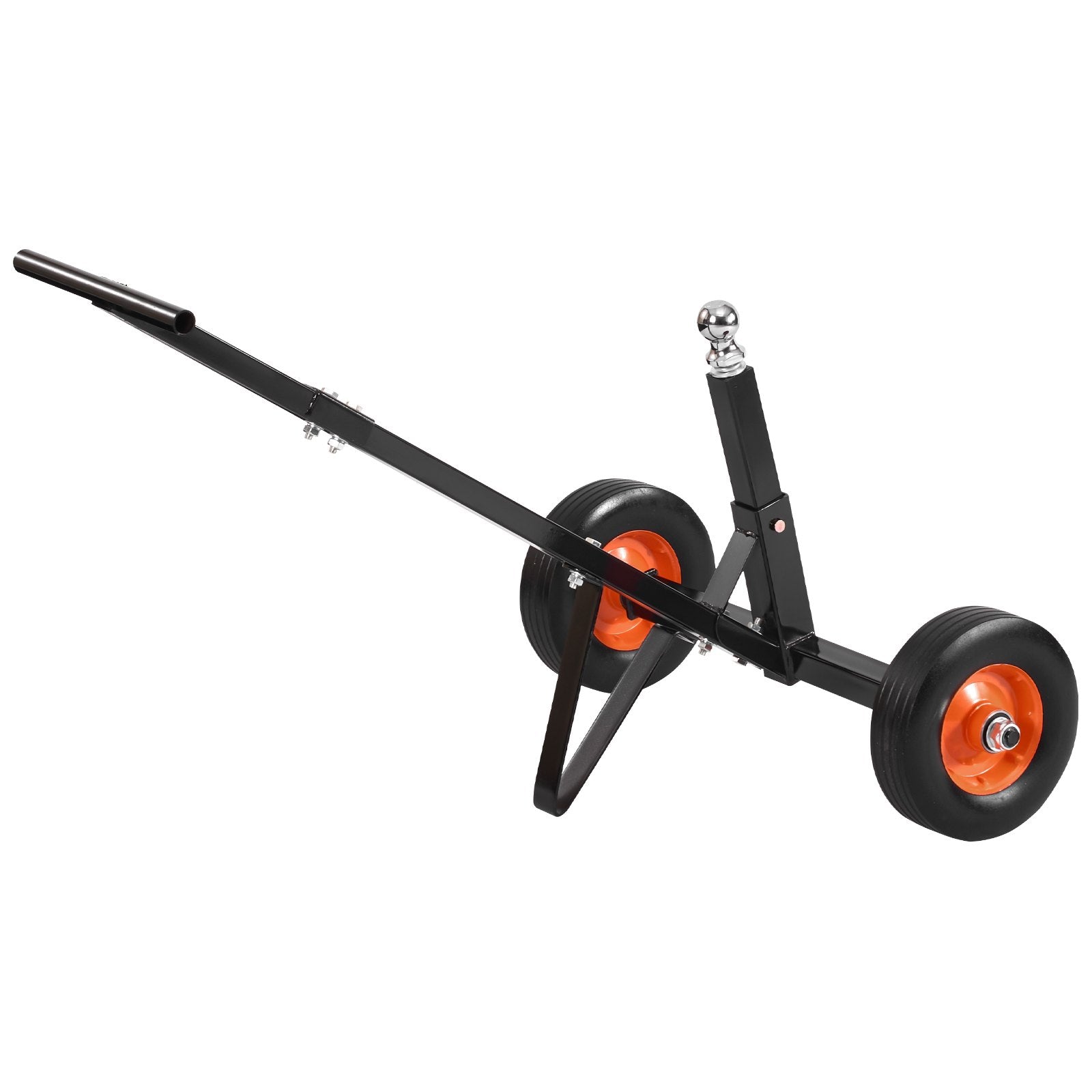 Trailer Dolly, 600lbs Tongue Weight Capacity, Carbon Steel Trailer Mover with 1-7/8 in Hitch Ball and 10 in V952-TYSDQYC600BHGRGNOV0