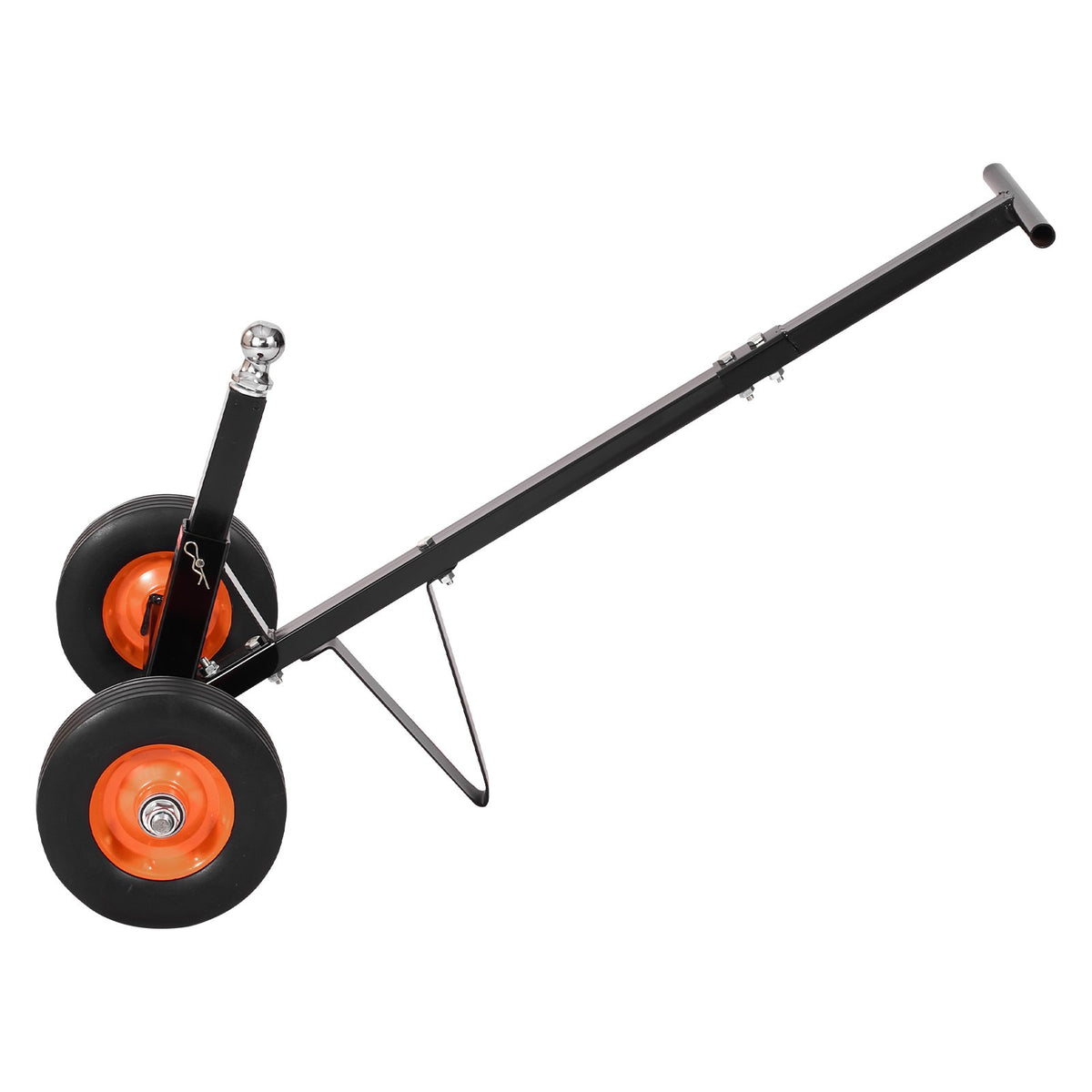 Trailer Dolly, 600lbs Tongue Weight Capacity, Carbon Steel Trailer Mover with 1-7/8 in Hitch Ball and 10 in V952-TYSDQYC600BHGRGNOV0