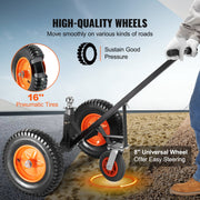 Adjustable Trailer Dolly, 1000lbs Tongue Weight Capacity, Carbon Steel Trailer Mover with 19''-26'' V952-TYSDQYCB10003IOSUV0