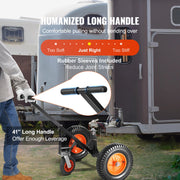 Adjustable Trailer Dolly, 1000lbs Tongue Weight Capacity, Carbon Steel Trailer Mover with 19''-26'' V952-TYSDQYCB10003IOSUV0