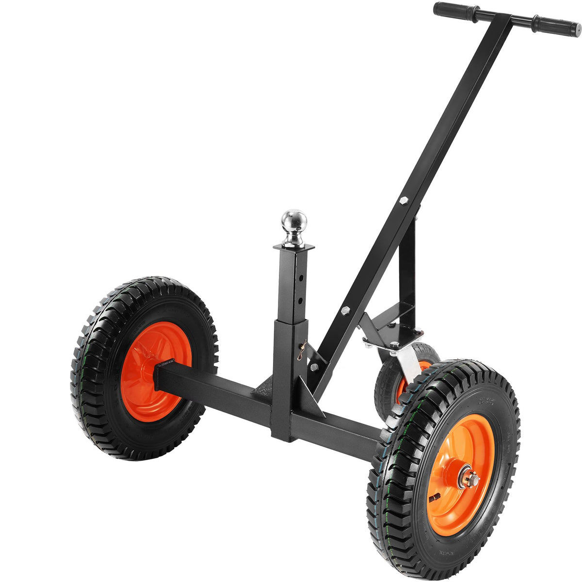 Adjustable Trailer Dolly, 1000lbs Tongue Weight Capacity, Carbon Steel Trailer Mover with 19''-26'' V952-TYSDQYCB10003IOSUV0