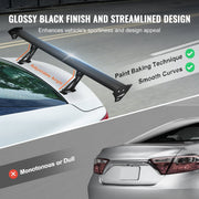 Universal Rear Spoiler GT Style Adjustable Trunk Wing Car Racing 43.3'' V952-TYXWYLHJLHJD8ZQ27V0