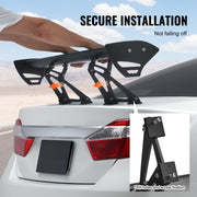 Universal Rear Spoiler GT Style Adjustable Trunk Wing Car Racing 43.3'' V952-TYXWYLHJLHJD8ZQ27V0