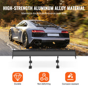 GT Wing Car Spoiler, 43.3 inch Universal Spoiler with Single Deck, Adjustable Lightweight Aluminum, Car Rear V952-TYXWYLHJLHJDSCP2HV0