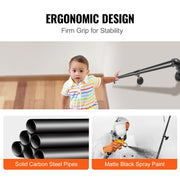 Pipe Stair Handrail Staircase Handrail 4 FT Carbon Steel for Wall Mount V952-TZBGSLTFSGYG4DWRPV0