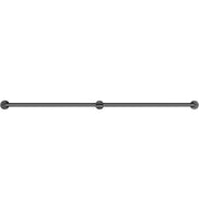 Pipe Stair Handrail Staircase Handrail 4 FT Carbon Steel for Wall Mount V952-TZBGSLTFSGYG4DWRPV0