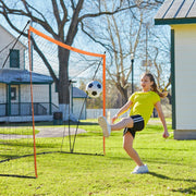Portable Soccer Goal, 12x6 ft Adults Kids Backyard Soccer Net, Large Practice Soccer Net, Steel Fiberglass V952-TZDZBXZQMTZDPFS0RV0