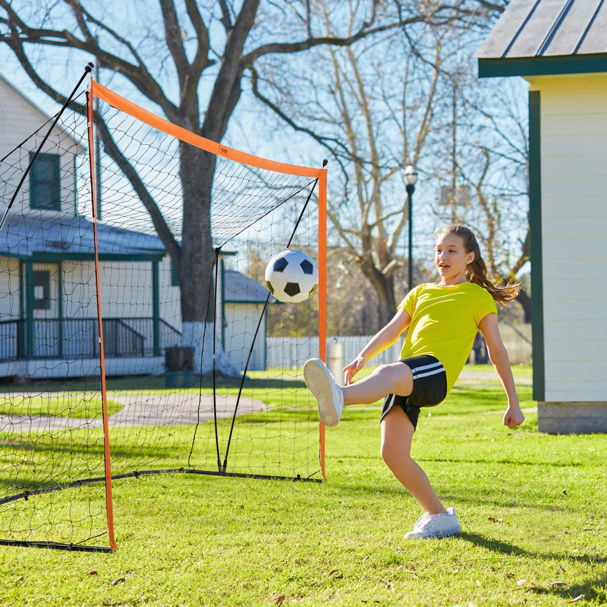 Portable Soccer Goal, 12x6 ft Adults Kids Backyard Soccer Net, Large Practice Soccer Net, Steel Fiberglass V952-TZDZBXZQMTZDPFS0RV0