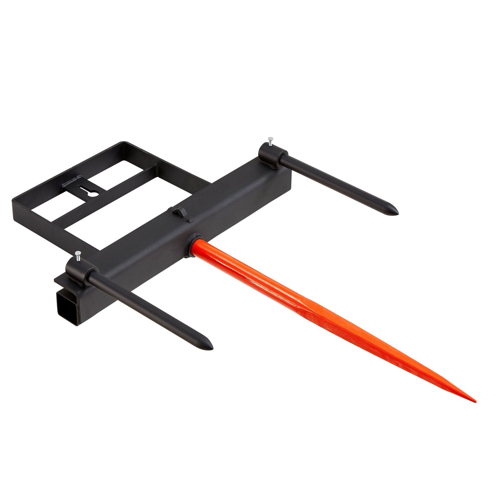 39" Hay Spear, Bale Spears 726kg Loading Capacity, Skid Steer Loader Tractor Bucket Attachment with 2pcs V952-TZSPS12ZHZ3981A68V0
