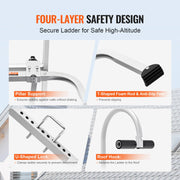 Ladder Stabilizer, 2 in 1 Extension Wall Ladder Standoff Hook, Roof Ridge Ladder Accessories Both V952-TZWDQ2H1K000C7QCYV0