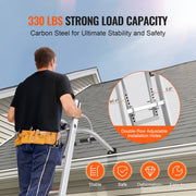 Ladder Stabilizer, 2 in 1 Extension Wall Ladder Standoff Hook, Roof Ridge Ladder Accessories Both V952-TZWDQ2H1K000C7QCYV0