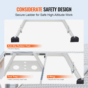 Ladder Stabilizer, Adjustable Feet Extension Ladder Standoff, Heavy Duty Wall Ladder Accessories for Roof V952-TZWDQJZKDK00R10XWV0