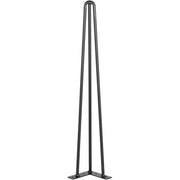 Hairpin Table Legs 28 inch, Set of 4 DIY Desk Table Legs 3 Rods Heavy Duty V952-TZZT4PCS28YC3G001V0