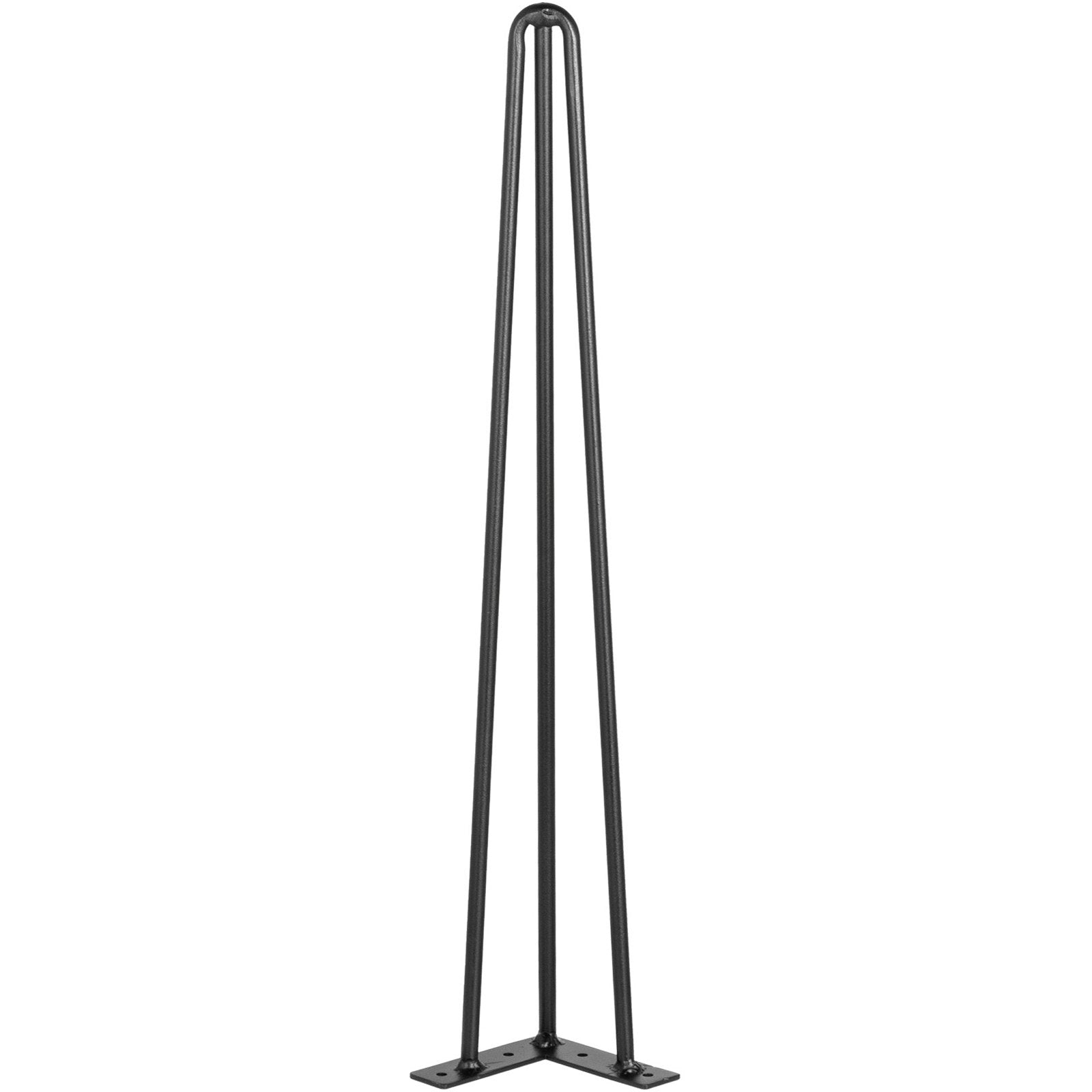 Hairpin Table Legs 28 inch, Set of 4 DIY Desk Table Legs 3 Rods Heavy Duty V952-TZZT4PCS28YC3G001V0