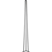 Hairpin Table Legs 34 inch Black Set of 4 Desk Legs Each 220lbs Capacity Hairpin Desk Legs 3 Rods for Bench V952-TZZT4PCS34YC3G001V0