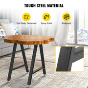 Metal Table Legs 28 x 17.7 inch A-Shaped Desk Legs Set of 2 Heavy Duty Bench Legs with Polyurethane Coating, V952-TZZTY28X17.7AAHCPV0