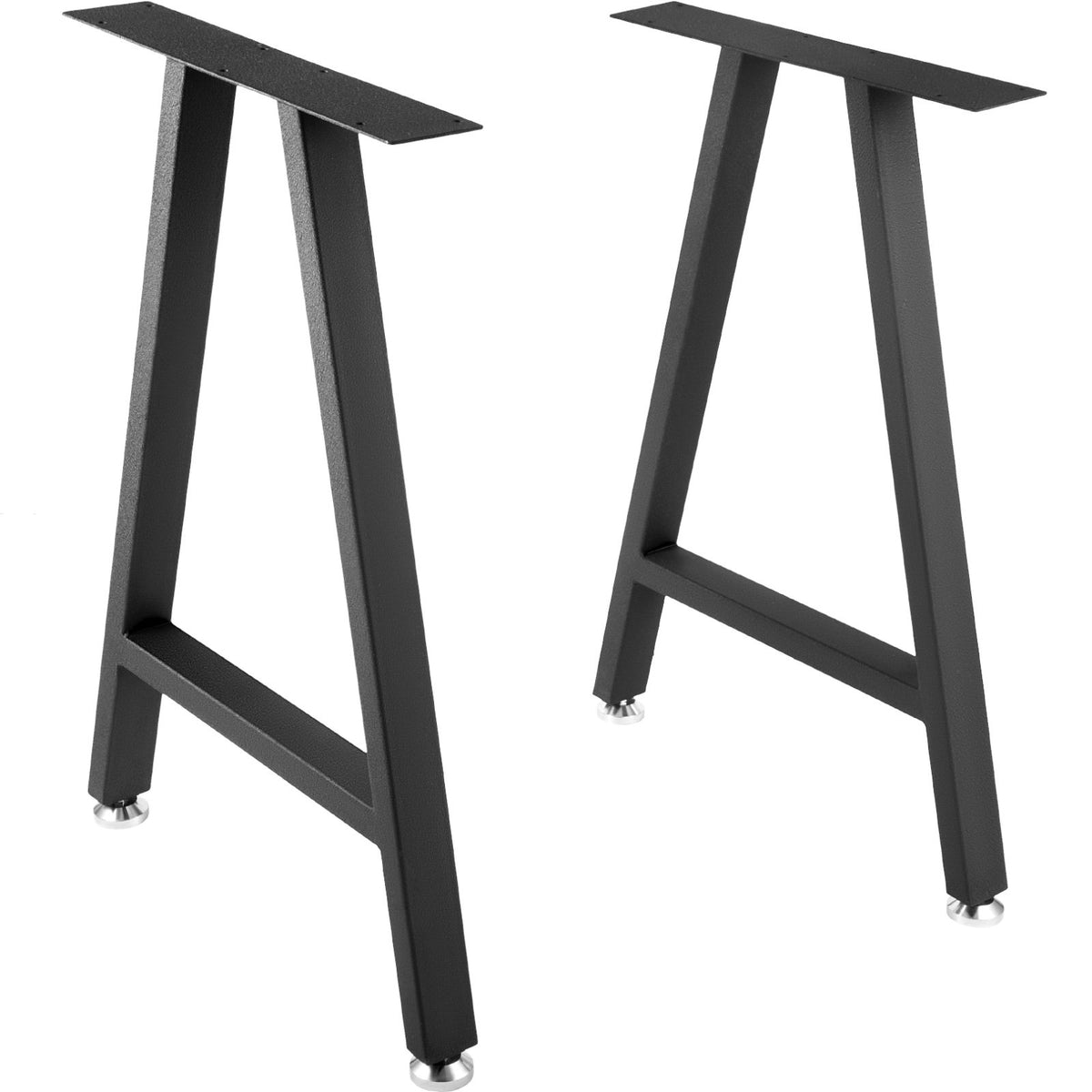 Metal Table Legs 28 x 17.7 inch A-Shaped Desk Legs Set of 2 Heavy Duty Bench Legs with Polyurethane Coating, V952-TZZTY28X17.7AAHCPV0