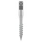 No Dig Ground Anchor, 1 Pack 10 x 7 x 70 cm DIY Screw in Post Stake, Includes 6 Lag Bolts & a Rebar, U-Shape V952-UXDD35YC27YCN3M91V0