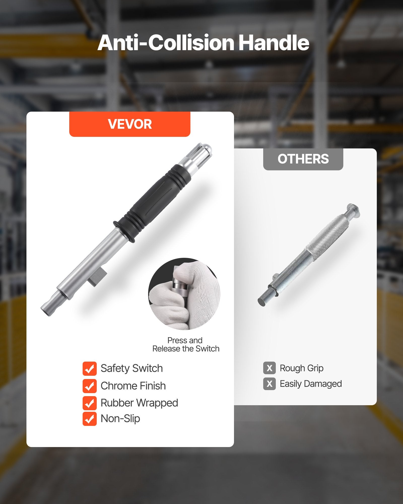 Permanent Magnetic Lifter, 1000 kg Pulling Capacity, Heavy Duty N42 Neodymium Lifting Magnet with Release V952-UXYCXP2200LBZMF3L001V0