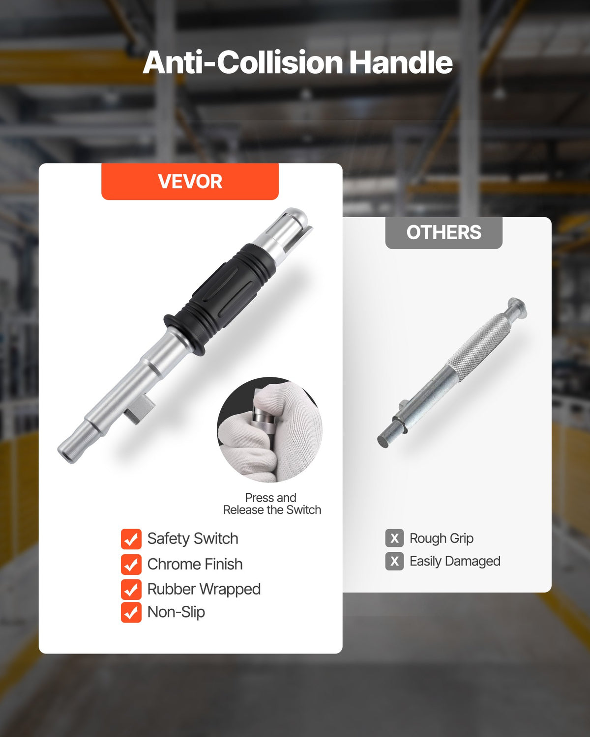 Permanent Magnetic Lifter, 400 kg Pulling Capacity, Heavy Duty N42 Neodymium Lifting Magnet with Release V952-UXYCXP880LBS7321O001V0