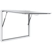 Concession Window for Food Truck, 48"x36" Aluminum Alloy Food Truck Service Window, Up to 85 Degrees Stand V952-WBLFWCK4836Y5FL9HV0